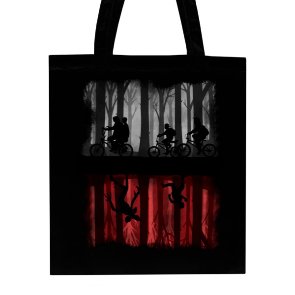 Nákupní taška unisex s potlačou Upside down taška