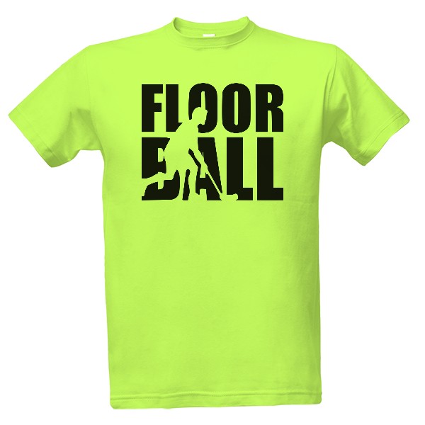 Tričko s potiskem Floorball - hráč