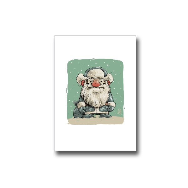 Přáníčko s potiskem Gnome (Přáníčko)