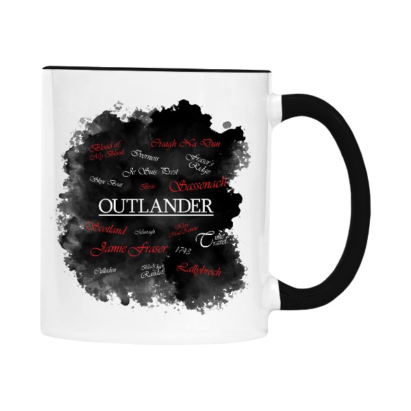 Hrnek Outlander červený