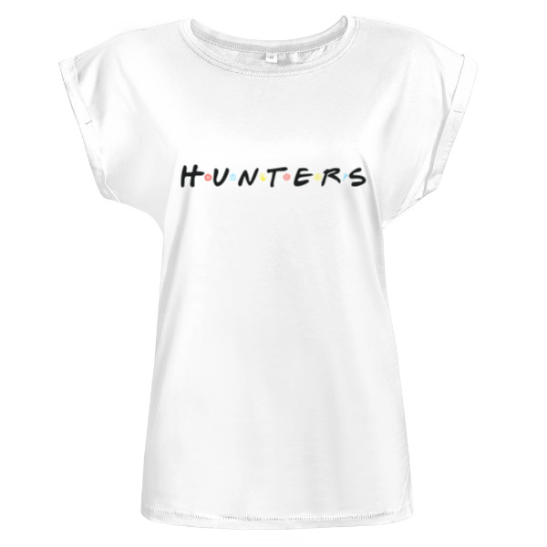 Tričko s potiskem Hunters black