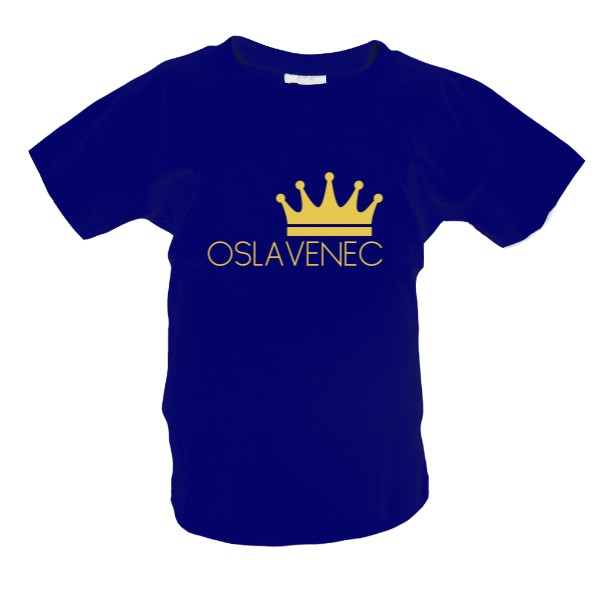 Tričko s potiskem Tričko Oslavenec - dětské